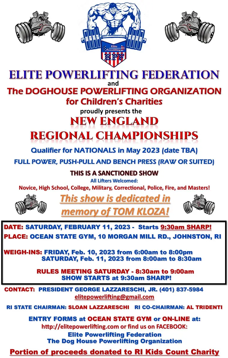 New England Regional Championships - February 11, 2023